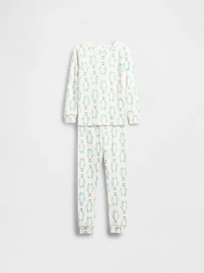 Gap Kids' Baby & Toddler Organic Brushed Cotton Pj Set In White