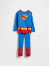 Gap Baby & Toddler Organic Brushed Cotton Superman Pj Set In Blue