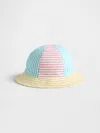 Gap Baby & Toddler Organic Cotton Bucket Hat In Multi Stripe
