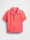 Gap Baby & Toddler Organic Cotton Cabana Shirt