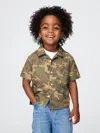 Gap Baby & Toddler Organic Cotton Cabana Shirt
