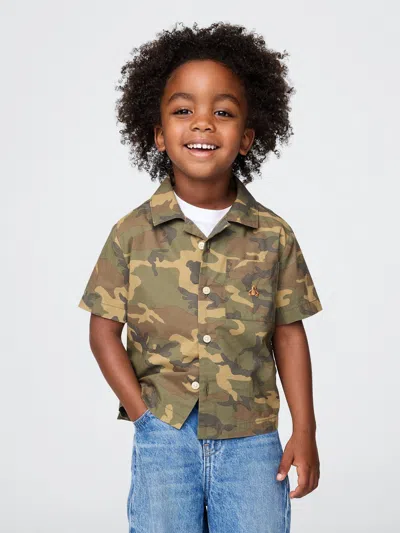 Gap Baby & Toddler Organic Cotton Cabana Shirt