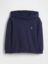 Gap Baby & Toddler Organic Cotton Hooded T-shirt In Blue