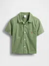 Gap Baby & Toddler Organic Cotton Poplin Cabana Shirt