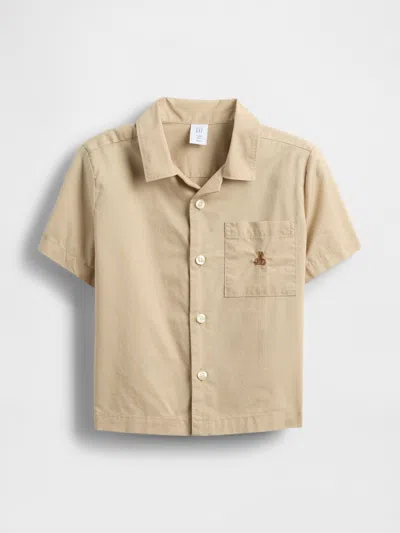 Gap Baby & Toddler Organic Cotton Poplin Cabana Shirt