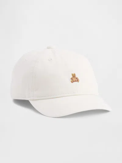 Gap Kids' Baby & Toddler Overdye Brannan Bear Baseball Hat In White