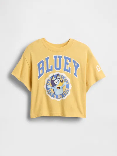 Gap Baby & Toddler Oversized Graphic T-shirt In Yellow
