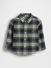Gap Baby & Toddler Oversized Oxford Shirt In Multi