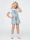 Gap Baby & Toddler Patchwork Striped Denim Skirtall In Indigo Stripe