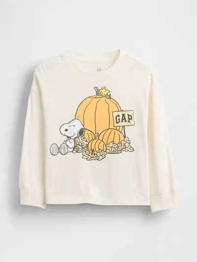 Gap Baby & Toddler Peanuts Thanksgiving Graphic T-shirt In White