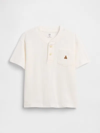 Gap Kids' Baby & Toddler Pocket Henley T-shirt In White