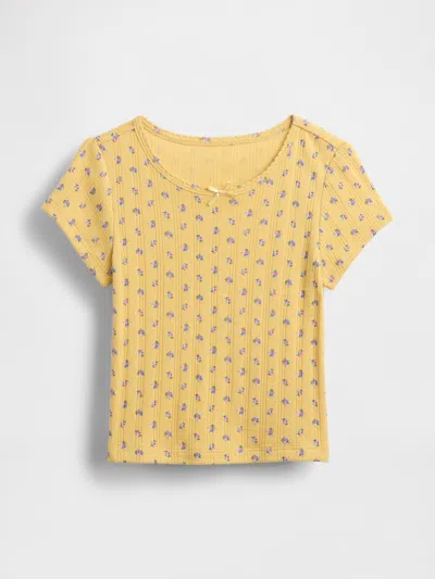 Gap Baby & Toddler Pointelle Rib T-shirt
