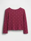 Gap Baby & Toddler Pointelle T-shirt In Red