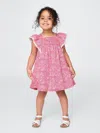 Gap Baby & Toddler Poplin Flutter-sleeve Dress