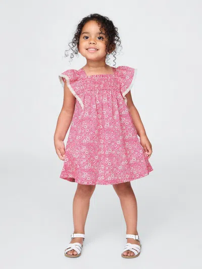 Gap Baby & Toddler Poplin Flutter-sleeve Dress
