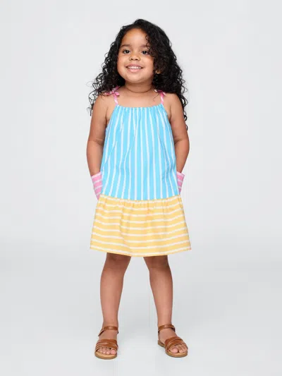 Gap Baby & Toddler Poplin Mixed Stripe Dress