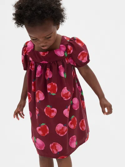 Gap Baby & Toddler Puff-sleeve Dress In Red