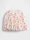 Gap Baby & Toddler Puff-sleeve Floral Top In White