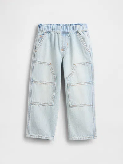 Gap Baby & Toddler Pull-on Baggy Carpenter Jeans In Blue