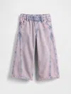 Gap Baby & Toddler Pull-on Baggy Wide-leg Jeans In Pink