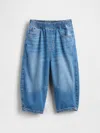 Gap Baby & Toddler Pull-on Barrel Jeans In Blue