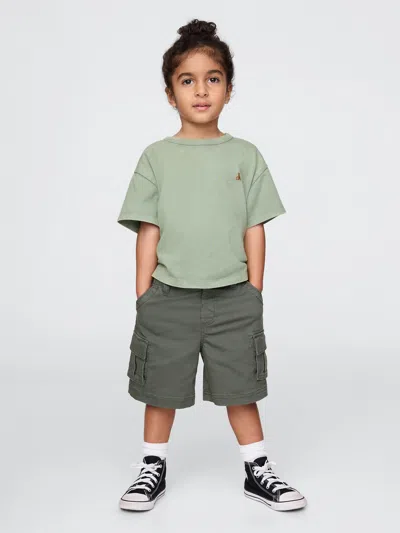 Gap Baby & Toddler Pull-on Cargo Shorts In Thyme Green