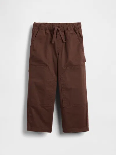 Gap Baby & Toddler Pull-on Carpenter Pants In Brown