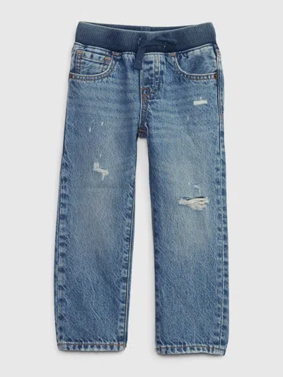 Gap Babies' Toddler Pull-on Original Jeans With Washwell In Medium Wash