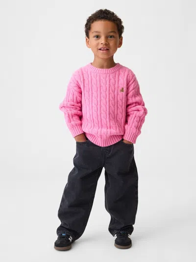 Gap Baby & Toddler Pull-on Baggy Jeans In Black Wash