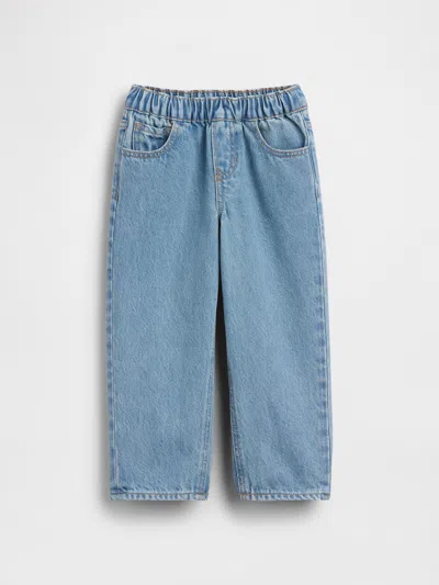 Gap Baby & Toddler Pull-on Baggy Jeans In Blue