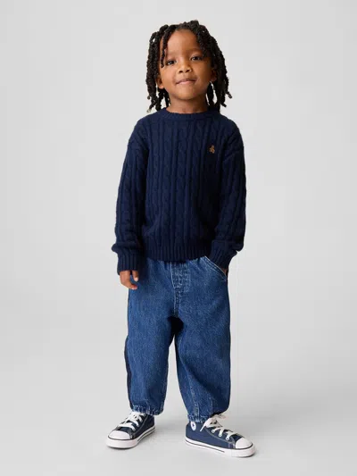 Gap Baby & Toddler Pull-on Barrel Jeans In Multi