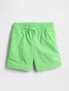 Gap Baby & Toddler Quick-dry Shorts In Lime Green