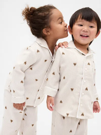 Gap Kids' Baby & Toddler Recycled Pj Set In Animal Print