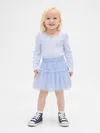 Gap Baby & Toddler Rib & Tulle Outfit Set In Blue