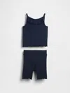 Gap Baby & Toddler Ruffle Rib Outfit Set