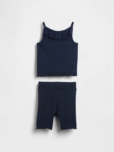 Gap Baby & Toddler Ruffle Rib Outfit Set