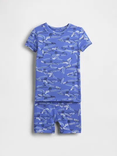 Gap Kids' Baby & Toddler Shark Pj Set In Blue