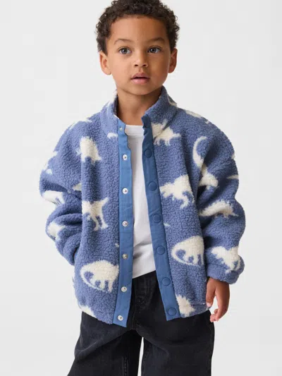 Gap Baby & Toddler Sherpa Dino Jacket In Dinosaur