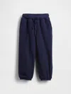 Gap Baby & Toddler Sherpa-lined Thermal Joggers In Blue