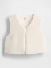 Gap Baby & Toddler Sherpa Vest In White