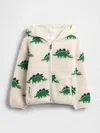 Gap Baby & Toddler Sherpa Zip Hoodie In White
