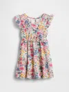 Gap Baby & Toddler Smocked Ruffle Dress In Multi