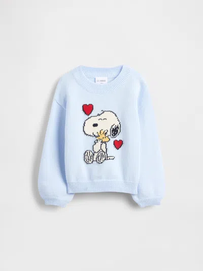 Gap Baby & Toddler Snoopy Crewneck Sweater In Blue