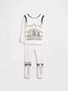 Gap Baby & Toddler Star Wars Organic Brushed Cotton Pj Set In White