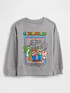 Gap Baby & Toddler Super Mario Graphic T-shirt In Gray