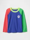 Gap Baby & Toddler Swim Rash Guard In Dazzling Blue