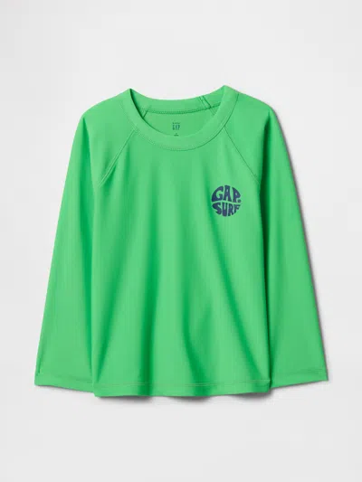 Gap Kids' Baby & Toddler Swim Rash Guard In Green