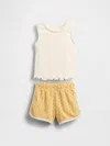 Gap Baby & Toddler Tank Outfit Set In Neutral