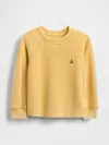 Gap Baby & Toddler Textured Crewneck In Brown
