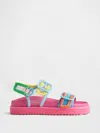 Gap Baby & Toddler Transparent Buckle Sandals In Multi